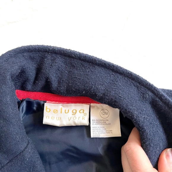 Baby pea coat jacket 12 months - Picture 3 of 3